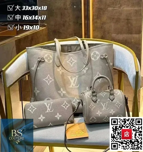 Louis Vuitton Neverfull Monogram Eclipse