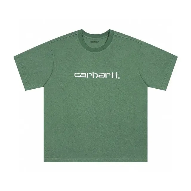 Carhartt Logo T-Shirt Washed Green