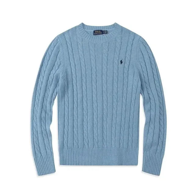 Polo Ralph Lauren Cable Knit Sweater Light Blue