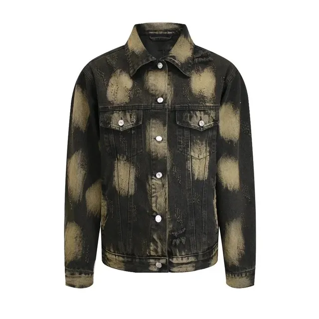 Levi's Trucker Jacket Acid Wash Distressed