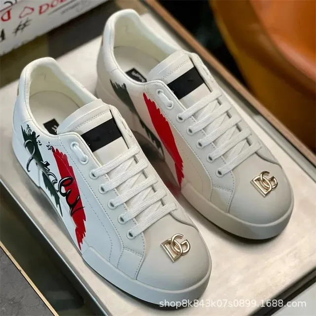 Dolce & Gabbana Sneaker Painted Logo