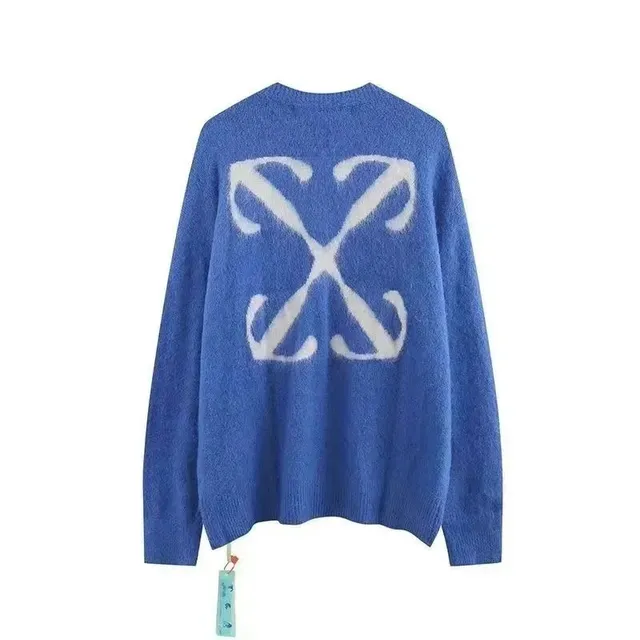 Off-White Knit Sweater Arrow Logo