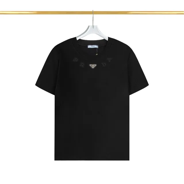 Logo T-Shirt Embroidered PRADA