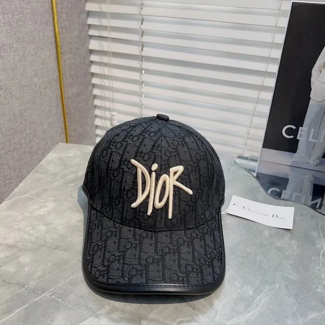 Dior Cap Oblique Logo