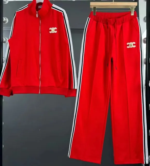 Chanel Track Suit CC Logo Stripe