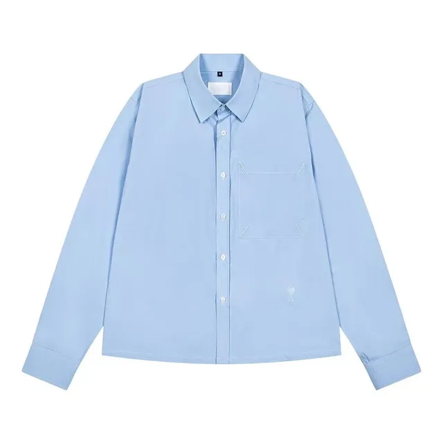 Button-Up Shirt Light Blue