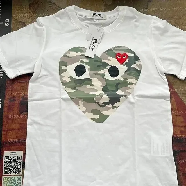 Comme des Garçons Heart Tee Camouflage Heart