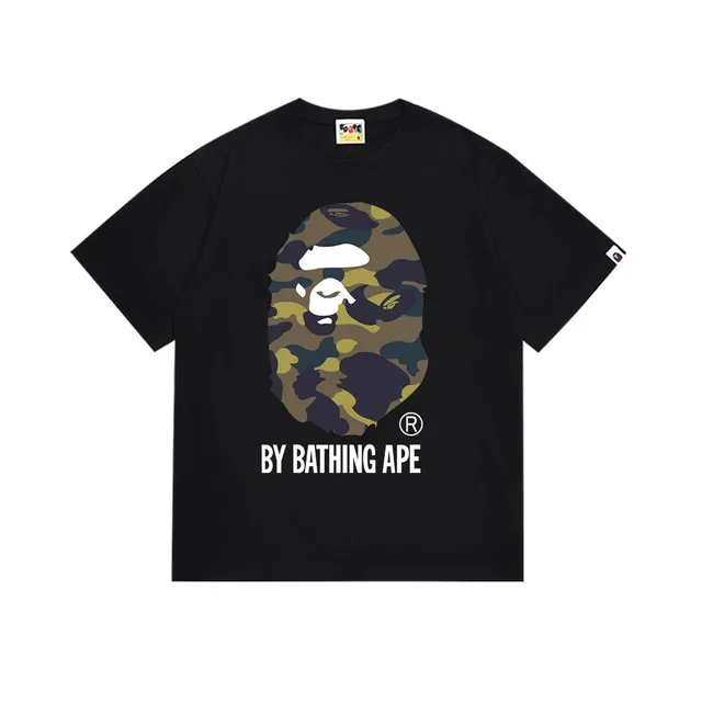 BAPE T-Shirt Camouflage Ape Head