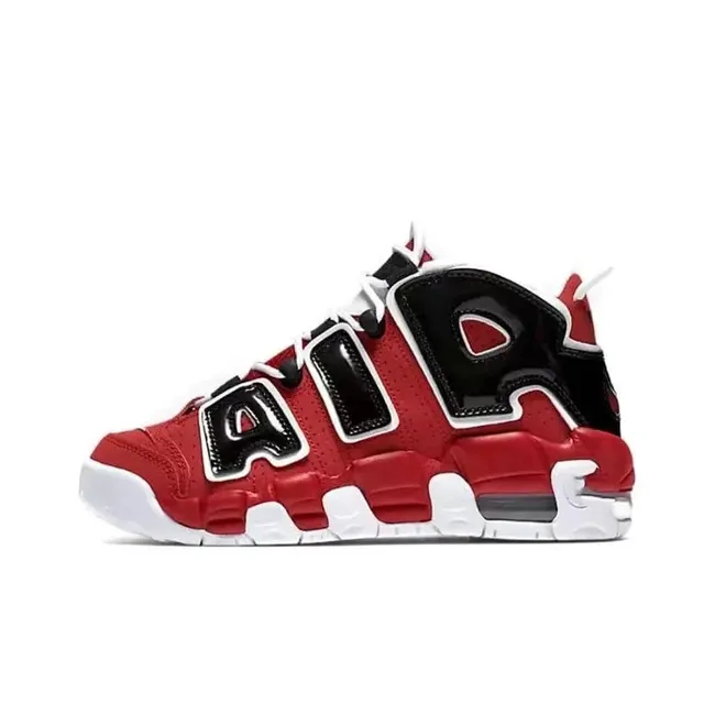 Nike Air More Uptempo Red Black