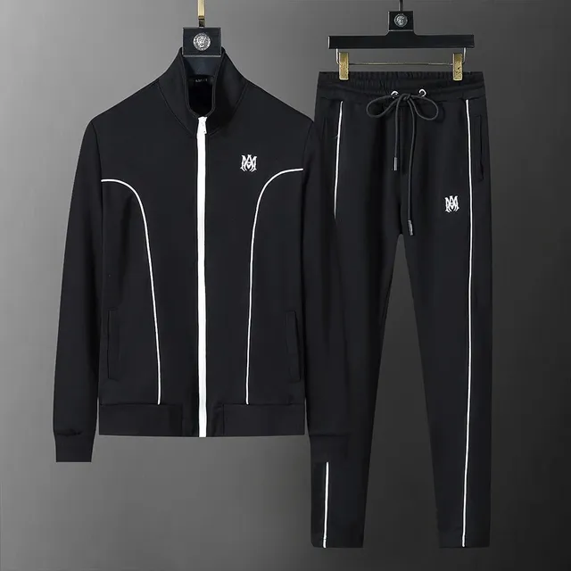 Amiri Track Suit White Stripe