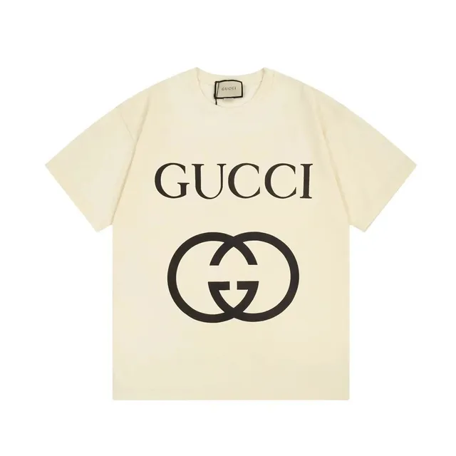 Gucci Logo T-Shirt GG Print