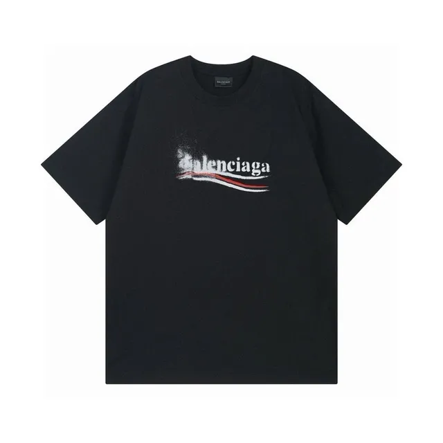 Balenciaga Logo T-Shirt Spray Paint Logo