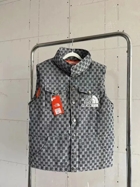The North Face × Gucci Vest GG Monogram