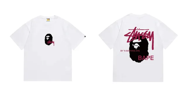 Stüssy Graphic Tee Stussy x BAPE