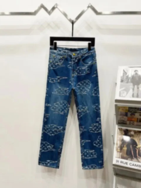 Louis Vuitton Jeans Monogram Elephant Print