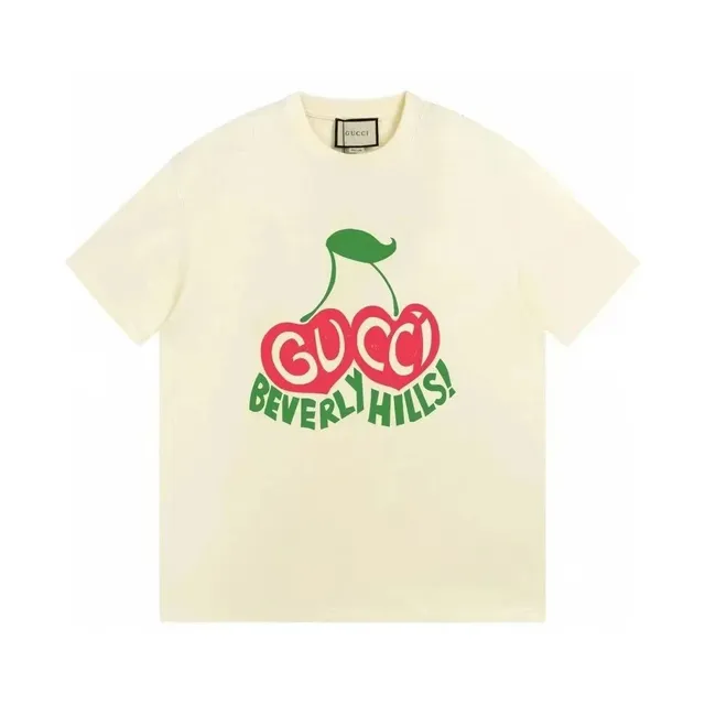 Gucci Cherry Graphic Tee Beverly Hills Cherry Print