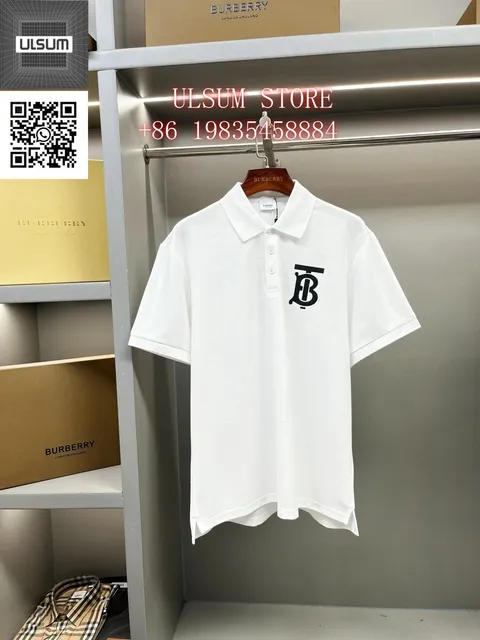 Burberry Polo Shirt Monogram Logo