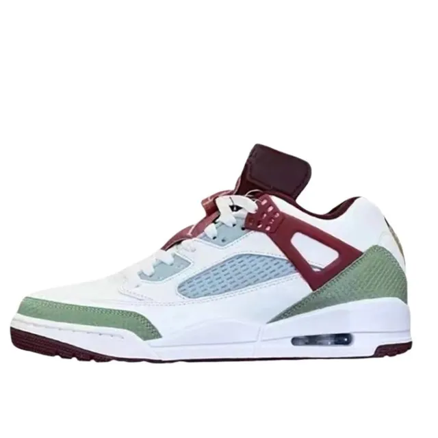 Air Jordan 4 Military Green White