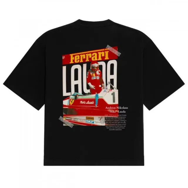 Palace Graphic T-Shirt Niki Lauda Ferrari Print