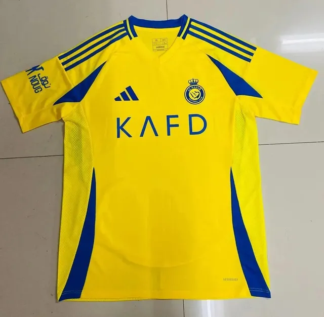 Adidas Al Nassr FC Home Jersey KAFD Sponsor