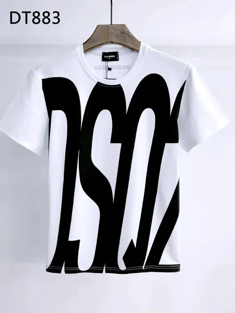 Dsquared2 Logo Print T-Shirt Oversized Graphic