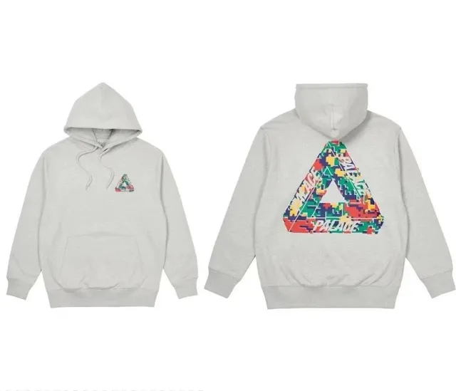 Palace Hoodie Pixelated Tri-Ferg