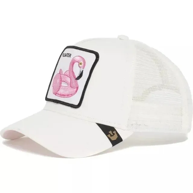 BAPE Trucker Cap Flamingo Patch