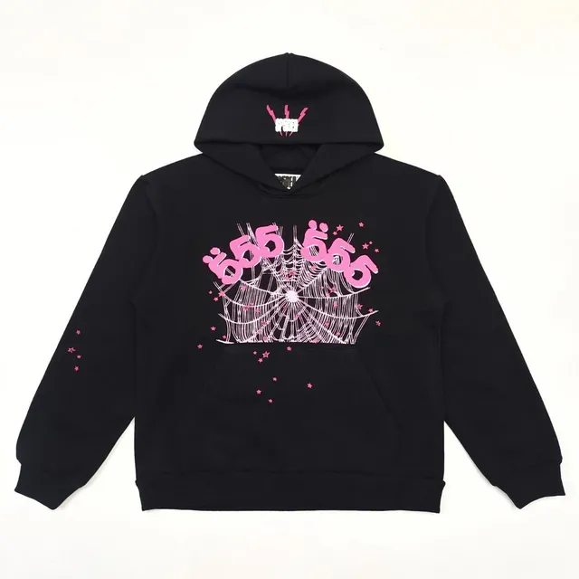 Sp5der Hoodie Spider Web 555