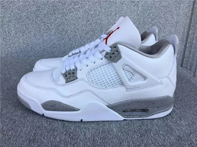 Air Jordan 4 White Cement