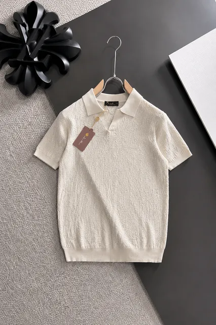 Polo Shirt Textured Knit