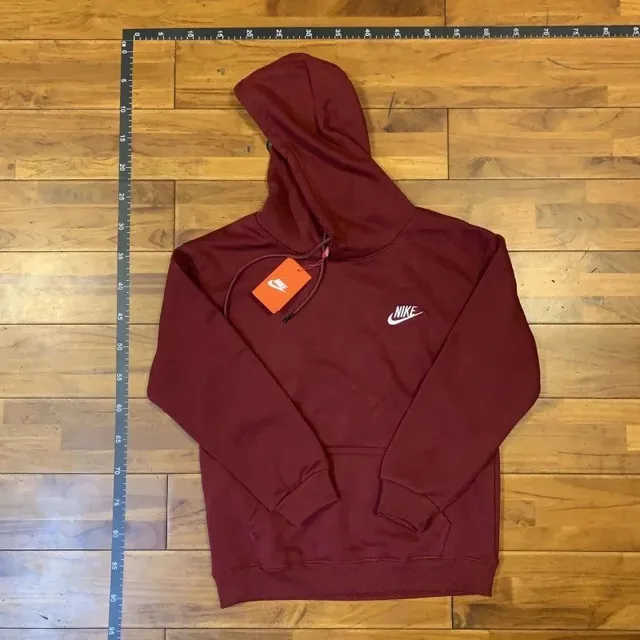 Nike Tech Fleece Hoodie Burgundy