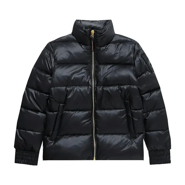 Moncler Puffer Jacket Shiny Black
