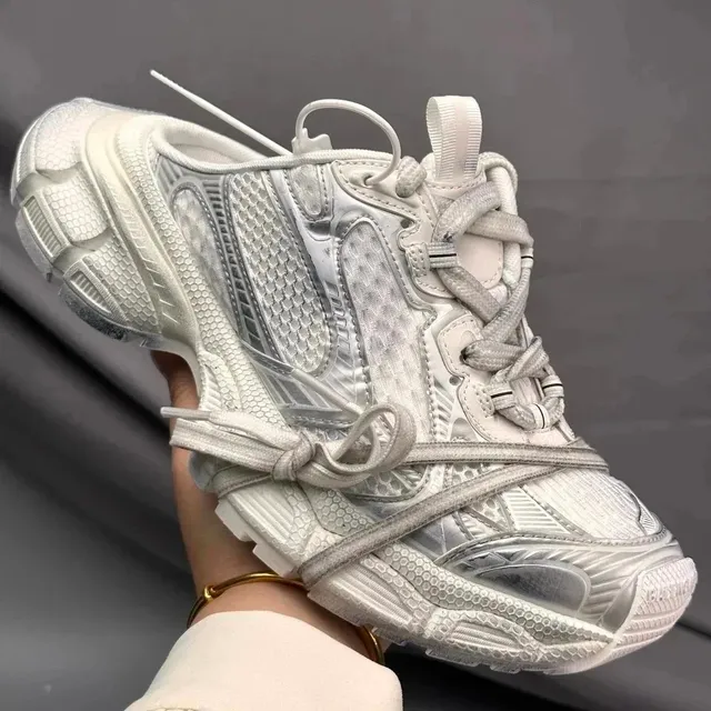 Balenciaga Triple S Silver Metallic