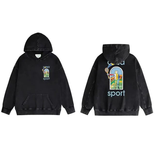 Casablanca Hoodie Tennis Club Graphic