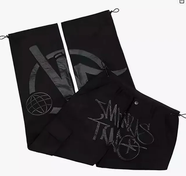 Minus Two Shorts Globe Logo Print