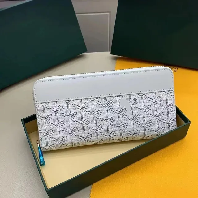 Goyard Zipper Wallet Saint Louis Pattern