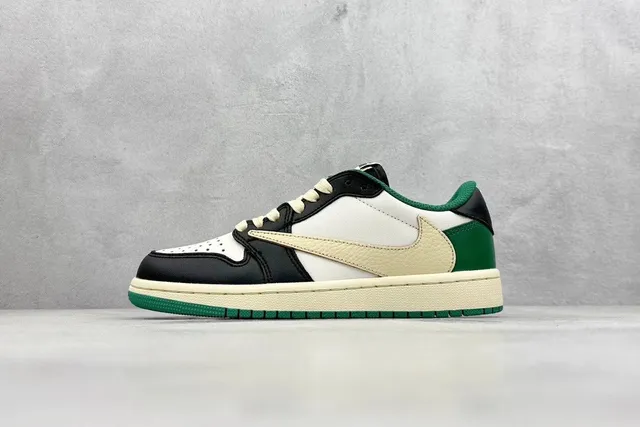 Air Jordan 1 Low Off-White Green