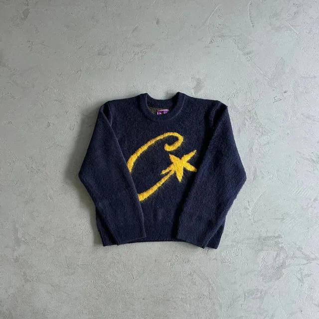Corteiz Knit Sweater C Star Logo