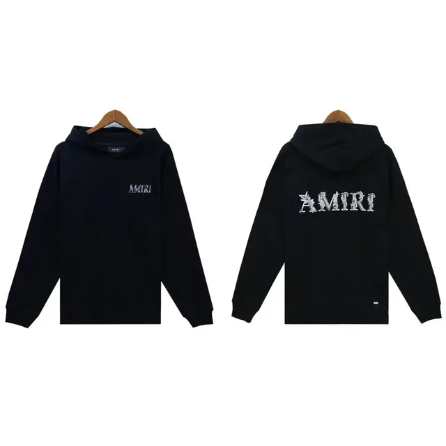 Amiri Hooded Sweatshirt Embroidered Logo