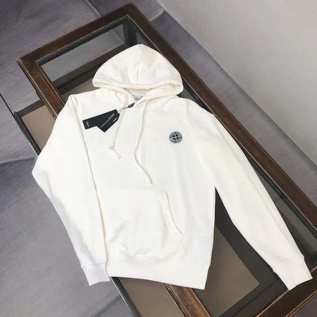 Stone Island Hooded Sweatshirt Compass Logo