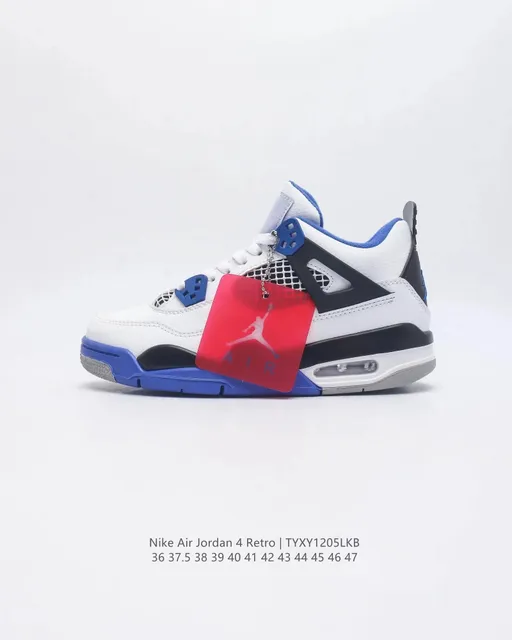 Air Jordan 4 Retro White Royal