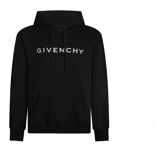 Givenchy Logo Hoodie White Logo