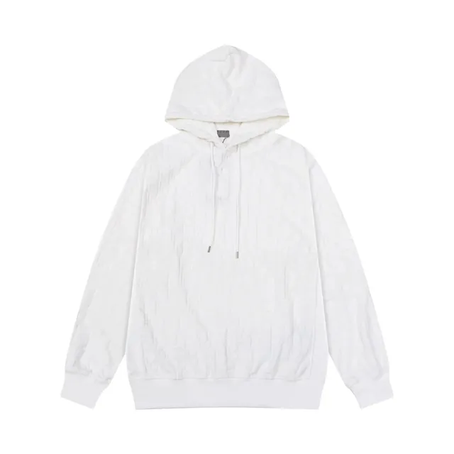 Dior Hooded Sweatshirt Crinkled Texture