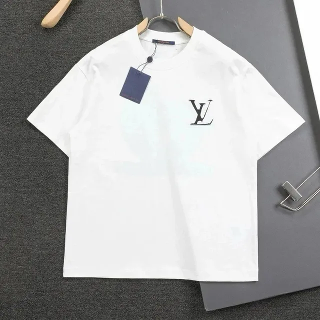 Louis Vuitton LV Logo T-Shirt Embroidered Monogram