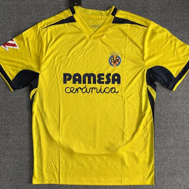 Nike Villarreal CF Home Jersey Pamesa Cerámica Sponsor