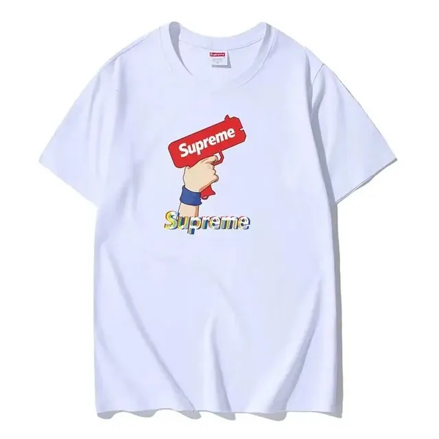 Supreme Box Logo Tee Gun Hand