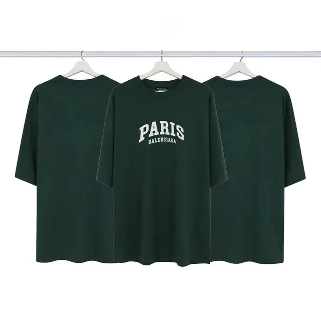 Balenciaga Paris Collegiate Tee Arch Logo