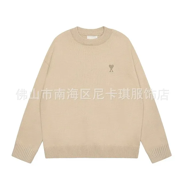 Amiri Knit Sweater Heart Logo