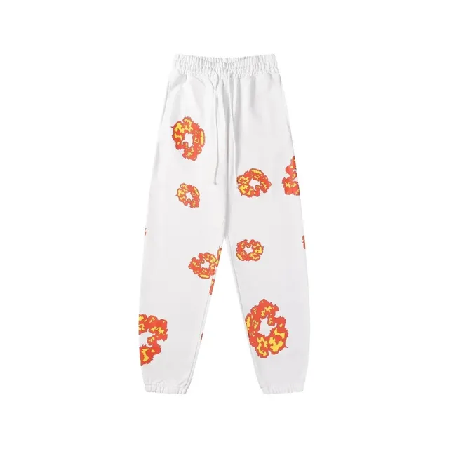 Denim Tears Printed Joggers Flame Print