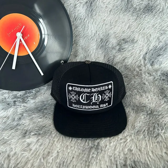 Trucker Cap Chrome Hearts Logo Patch